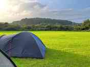 Stunning sunsets in ou camping medow, perfect for those that want to relax in the sunshine