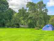Visitor image of Tent pitch by the river (added by manager 12 Sep 2022)