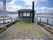 The deck...
