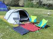 Electric camping pitch