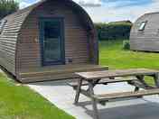 Deluxe accessible cabin. A ramp can be provided for wheelchair access