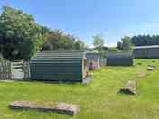 Camping pod exteriors