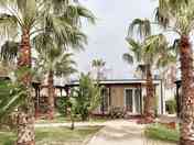 Bungalow and garden view