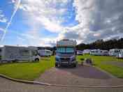 Spacious pitches