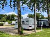Fully-serviced hardstanding touring pitch