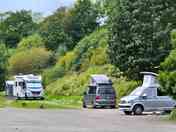 Hardstanding and grass touring pitches