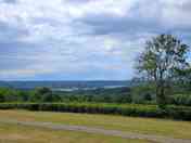 Grass pitches with rural views