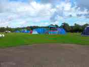 Spacious non-electric grass pitches