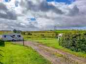 Track to the camping field