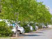 Motorhomes and caravan pitches