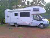 Motorhome pitch