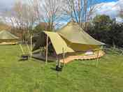 Deluxe bell tents