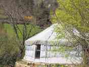 Yurt exterior (added by manager 24 Jan 2024)