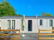 Exterior of the three-bedroom static caravan (added by manager 02 Nov 2023)