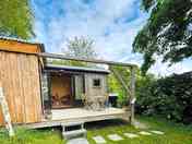 Orchard Cabin and decking