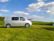 Spacious grass pitches