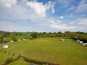 Aerial view of the site