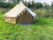 Barnfield bell tent (added by manager 29 Feb 2024)