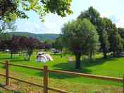 Camping pitches with optional electric