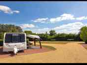 Caravan on pitch 4