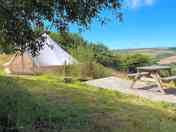 Bell tent and garden (added by manager 04 May 2023)