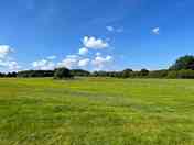 View of the camping field