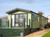 Front view of the caravan
