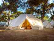 Large Emperador bell tent exterior (added by manager 16 May 2024)