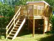 Microlodge on stilts