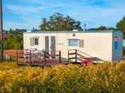 BK Bluebird static caravan