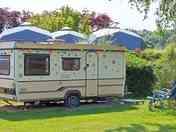 Vintage caravan on its private pitch (added by manager 18 Jan 2024)