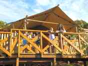Wooden verandah