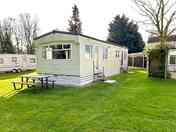Exterior of Woodland View Caravan