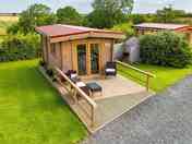 Rivers lodge from above