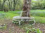 Love seat in the meadow