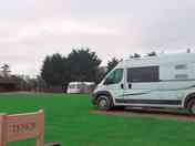 Hardstanding and grass pitch