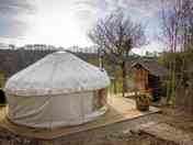 Derwen yurt with eco-toilet and shower (added by manager 15 Nov 2023)