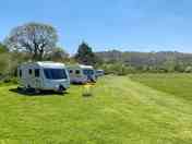 Electric grass touring pitch