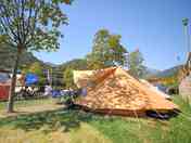 Spacious camping pitches with views over Mount Torraggio (added by manager 09 Aug 2022)