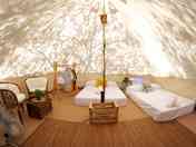 Junior bell tent with hanging space and storage (added by manager 04 Mar 2024)