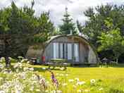 Exterior view of the 1 bedroom deluxe pod