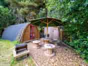 The Red Pheasant pod sleeps 4 people. It has a private Scrub Shack and outside area. (added by manager 02 Aug 2022)