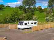 Campervan on a pitch