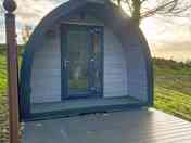 Owl glamping pod