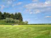 Pitches backed by trees