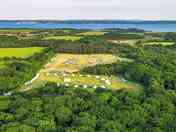 Lepe Meadows campsite, just 1 mile from the beach
