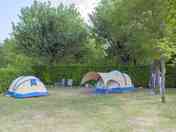Set up and ready to camp