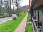 Peaceful waterside lodges