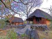 Outside of the bungalows