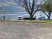 Top-level tourer pitches with loch views